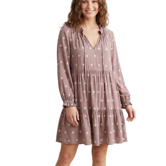 Madewell Dresses & Skirts - Madewell Women's Daisy Print Tiered Mini Dress - Size M cottagecore prairie